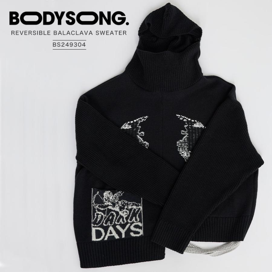 BODYSONG. ニット メンズ レディース タートルネック ニットセーター 