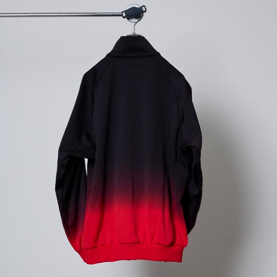 GRADIENT TRACKJ F25 BS259105 ブランド BODYSONG. ボディソング トラックジャケット レディース メンズ ジャージ セットアップ 可能 上 トラック ジャケット ラインジャージ ライン 二本 おしゃれ 可愛い カジュアル ネイビー 紺 レッド 赤  国産 日本製 2025 春 春夏 夏 BODYSONG. トラックジャケット メンズ レディース ライン ジャージ 上