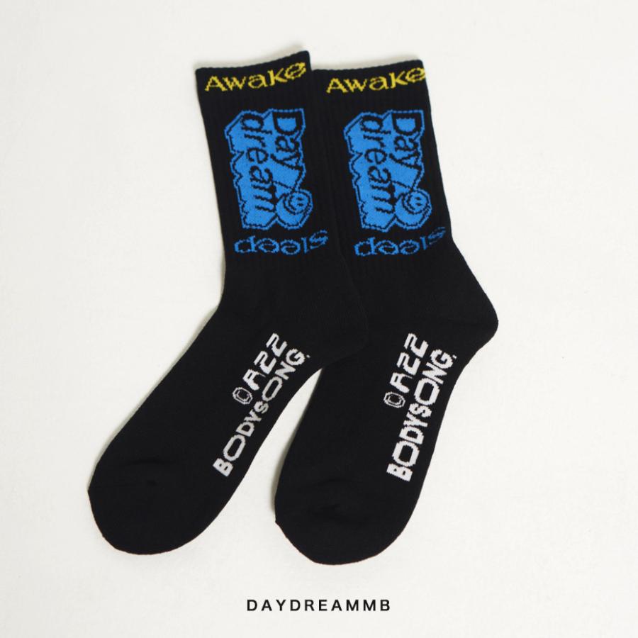 靴下 メンズ レディース SOCKS! BS999999 クルーソックス ソックス クルー丈 くつ下 おしゃれ スマイル にこちゃん ロゴ ユニセックス フリーサイズ 国産 日本製｜sansuiya｜16