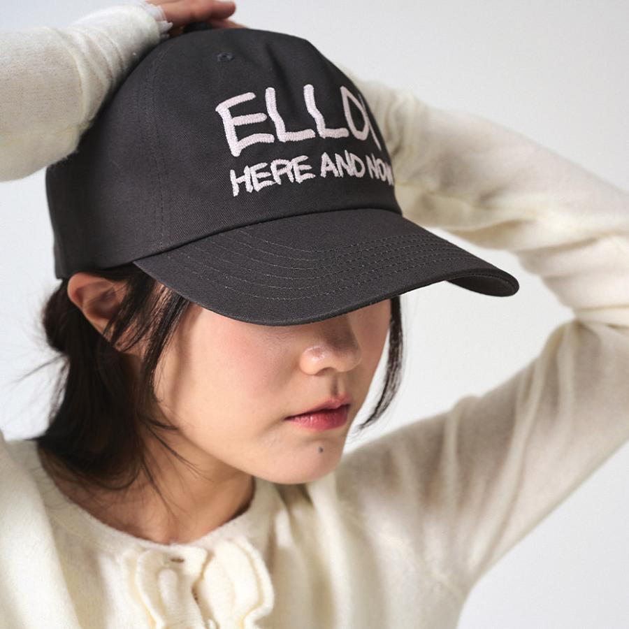 elldu（エルドゥ） キャップ レディース メンズ つば長 帽子 ベース