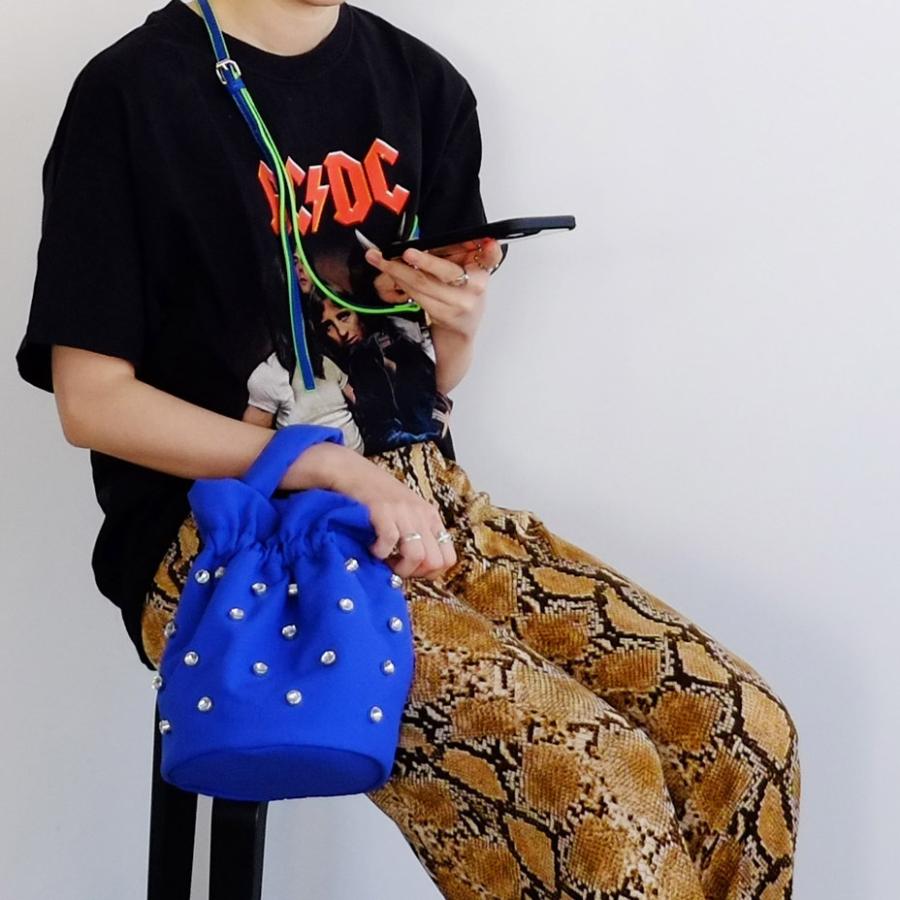 cheek バッグ 巾着バッグ ショルダー 2way レディース 巾着ショルダー