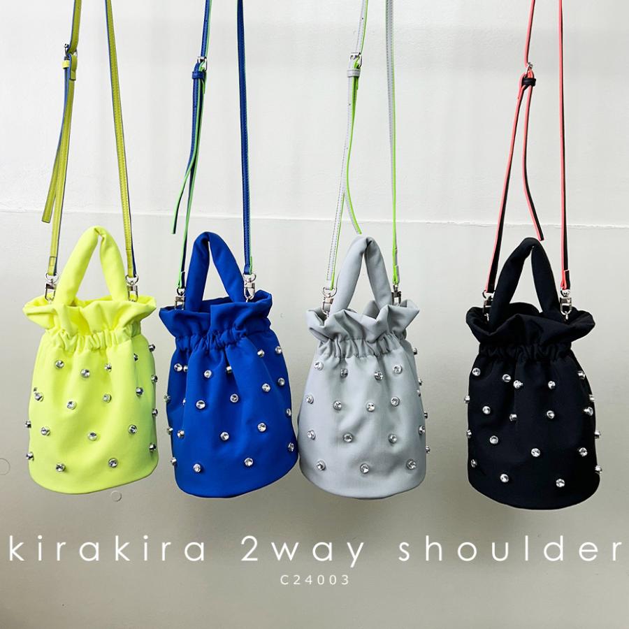 cheek バッグ 巾着バッグ ショルダー 2way レディース 巾着ショルダー