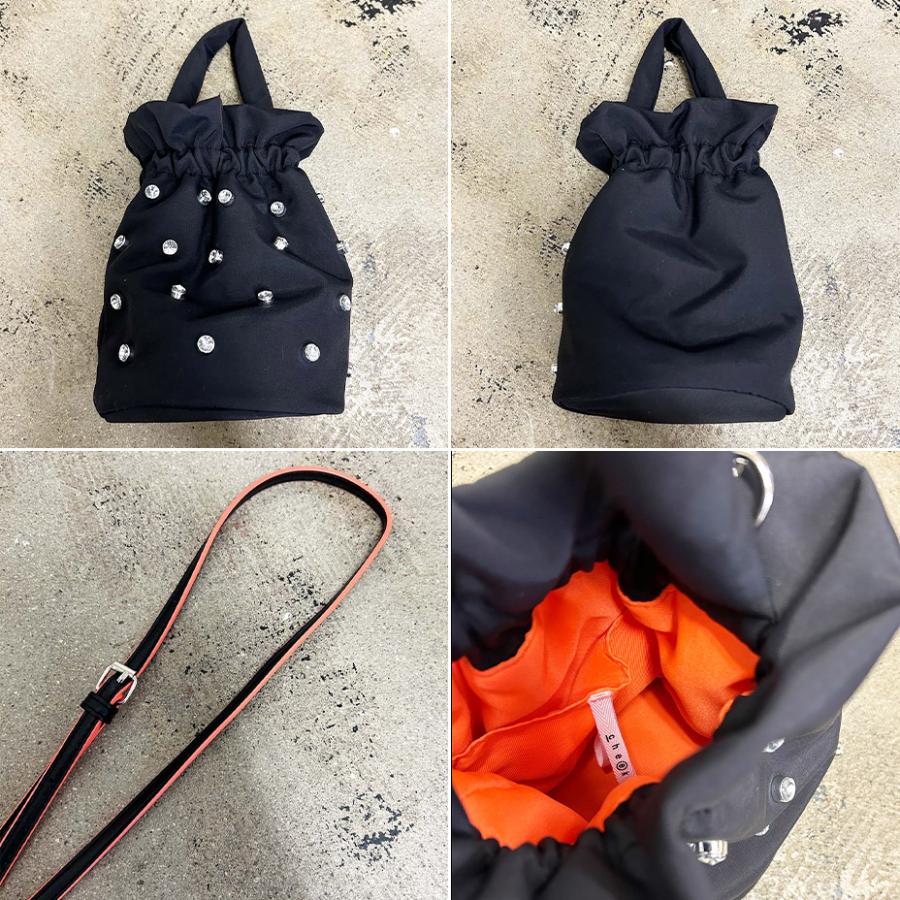 cheek バッグ 巾着バッグ ショルダー 2way レディース 巾着ショルダー