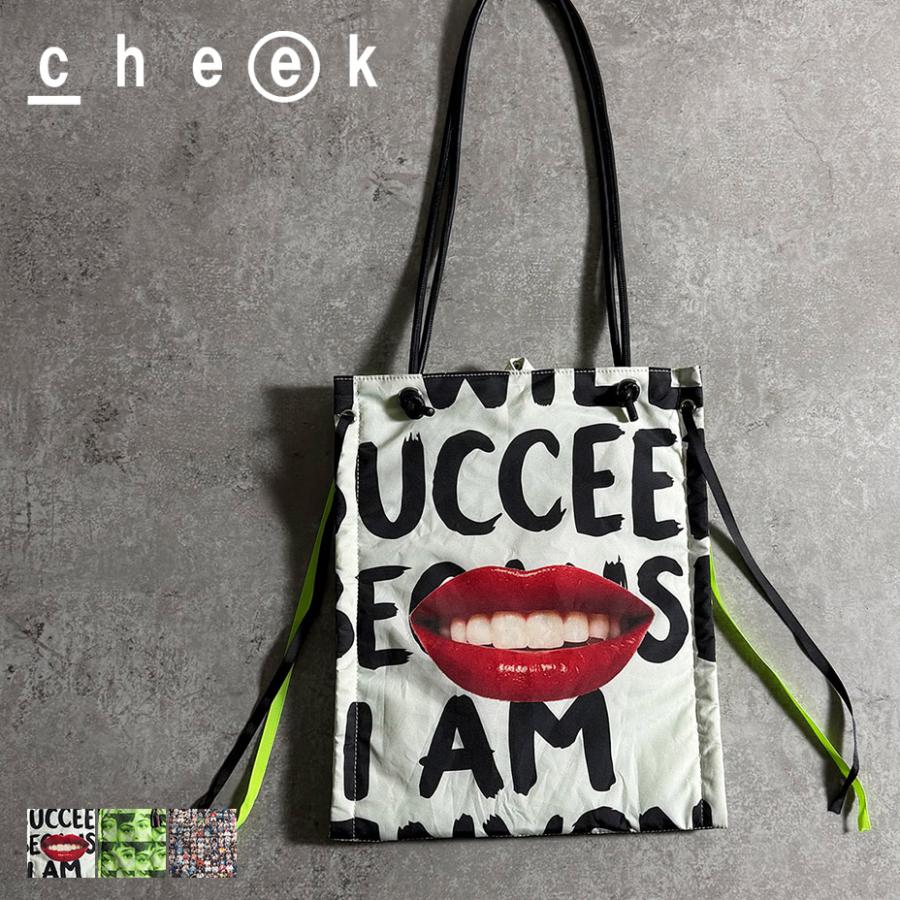 cheek バッグ トートバッグ レディース ブランド 縦長 肩掛け 撥水