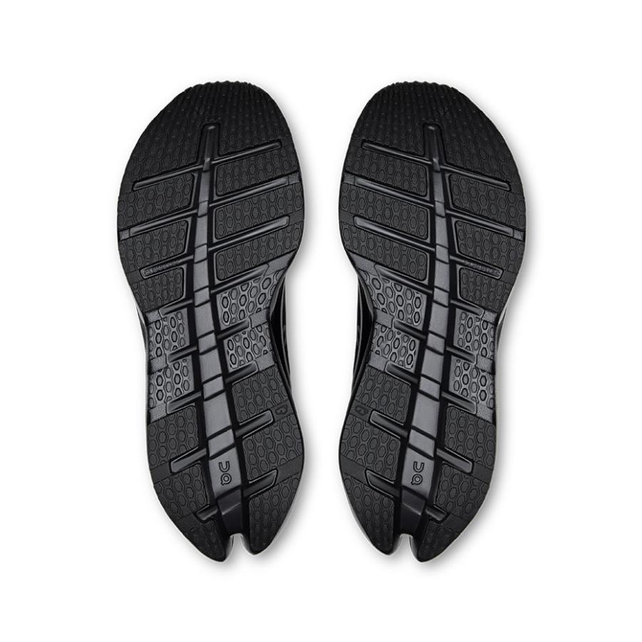 オン on スニーカー シューズ レディース スイス クラウドランナー cloudrunner 3 ランニングシューズ 厚底 軽量 ブラック 黒 3MG10071043 | On | 09