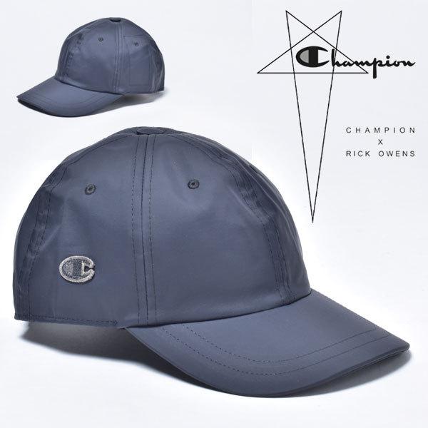 交換無料 ベースボールキャップ メンズ レディース ブランド Rick Owens リックオウエンス Champion チャンピオン コラボ ロゴキャップ 帽子 おしゃれ 新品本物 Vinylspotnyc Com