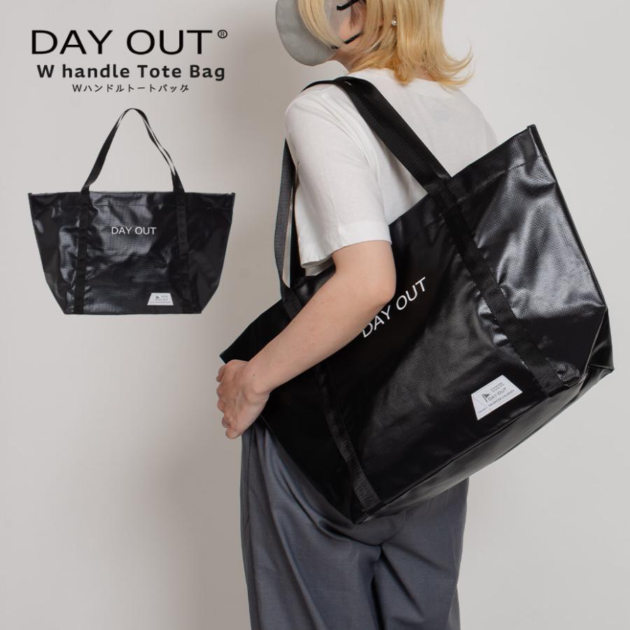 DAY OUT（デイアウト） トートバッグ レディース メンズ a4 大きめ