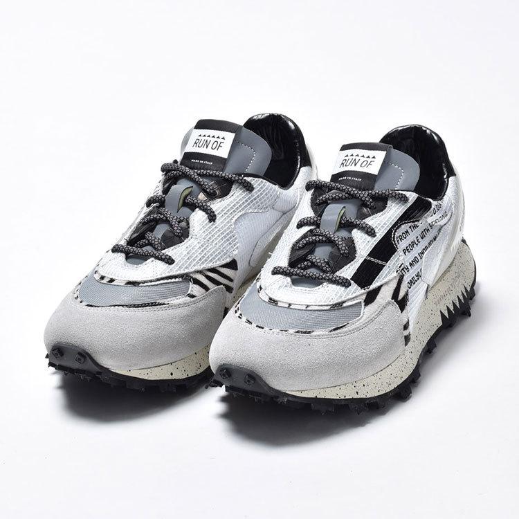 お待たせ ランオブ Of Run ブランド 厚底 おしゃれ シューズ 革靴 本革 ブランド 靴 メンズ スニーカー ランオブ Of Run 秋 イタリア ダッドスニーカー シューズ Www Rankinengineering Com