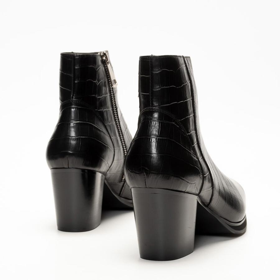 endevice メンズ ハイヒール ブーツ endevice ブーツ メンズ 本革 厚底 革靴 ヒールブーツ ショート