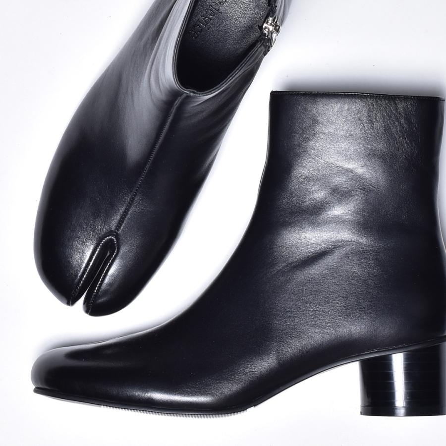 足袋ブーツ タビブーツ メンズ ヒールブーツ ショートブーツ 本革 国産 日本製 Elb1000 1 ビジネスシューズ メンズ靴のsvec 通販 Yahoo ショッピング