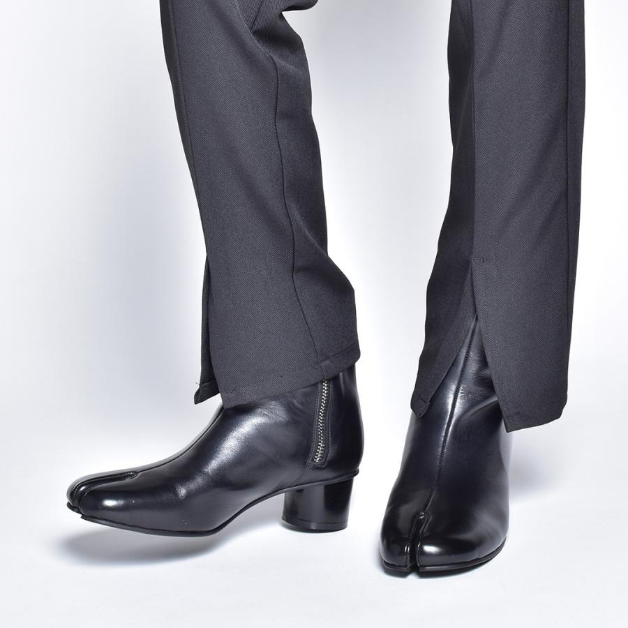 足袋ブーツ タビブーツ メンズ ヒールブーツ ショートブーツ 本革 国産 日本製 Elb1000 1 ビジネスシューズ メンズ靴のsvec 通販 Yahoo ショッピング
