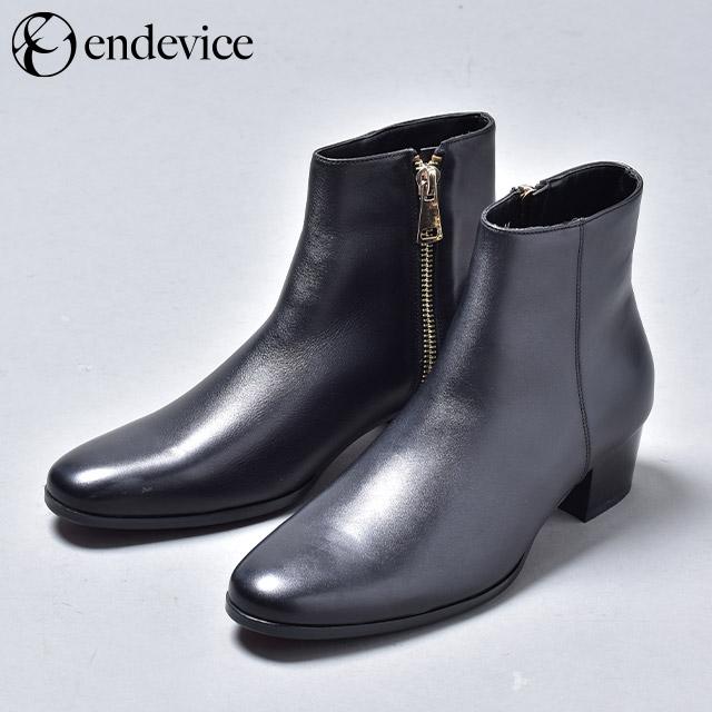 endevice ブーツ メンズ 本革 ブランド 革 ファスナー ショート endevice ブーツ メンズ 本革 ブランド 革 ファスナー ショート