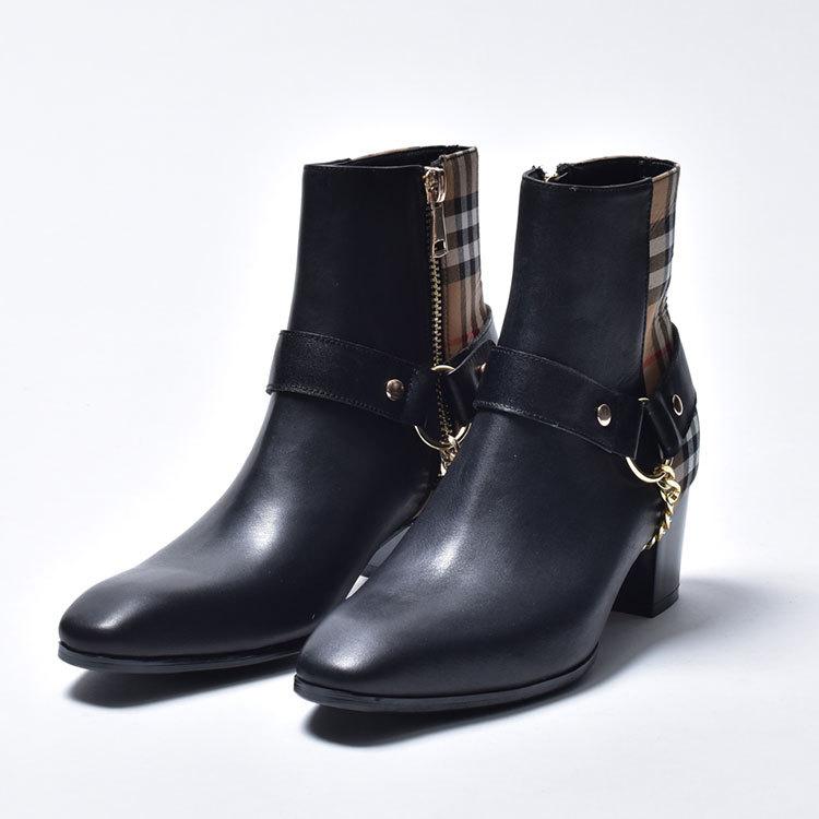 リングブーツ メンズ 靴 革靴 本革 ヒールブーツ ブランド Endevice エンデヴァイス おしゃれ Elb660 1 Cpz ビジネスシューズ メンズ靴のsvec 通販 Yahoo ショッピング