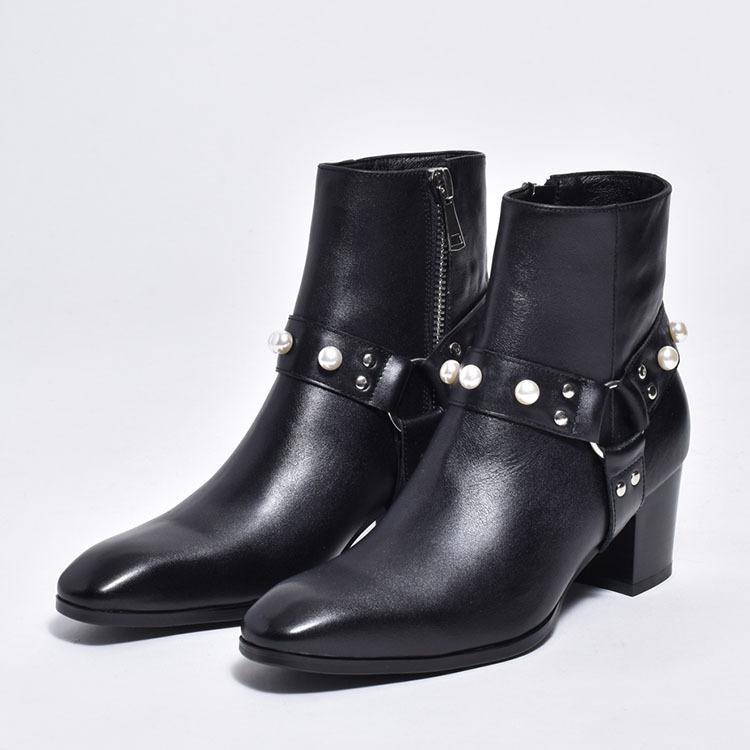 endevice（エンデヴァイス） ブーツ メンズ 本革 ブランド 厚底 革