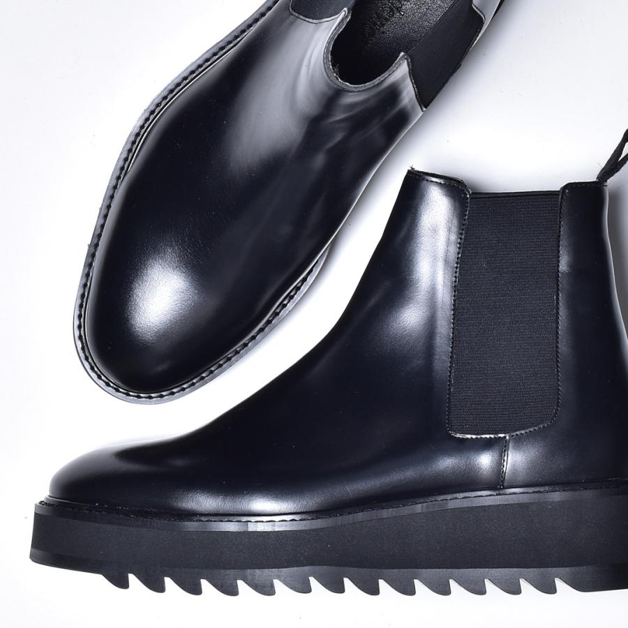サイドゴアブーツ メンズ 厚底 シャークソール ショートブーツ 国産 日本製 Elb772 1 ビジネスシューズ メンズ靴のsvec 通販 Yahoo ショッピング