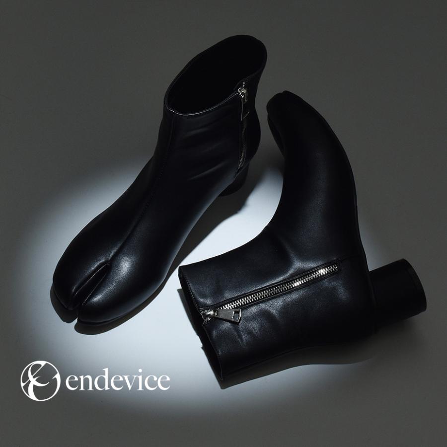 endevice（エンデヴァイス） 足袋ブーツ メンズ ブーツ 本革 ブランド