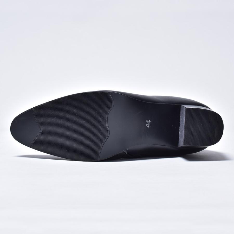 endevice（エンデヴァイス） ブーツ メンズ 革 ブランド 厚底 ショート