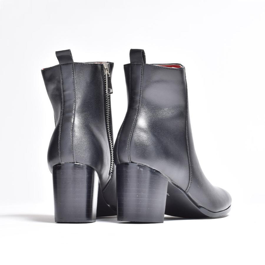 endevice（エンデヴァイス） ブーツ メンズ ブランド 厚底 革 ヒール