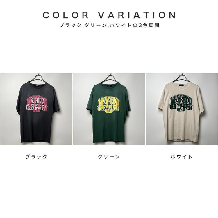 MYne MYne Printed Tee G10TS030 tシャツ 半袖 ゆったり メンズ 