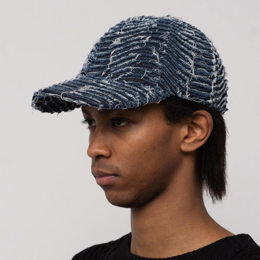 KAMIYA カミヤ CA4LA コラボレーション Wave Denim Cap キャップ 帽子