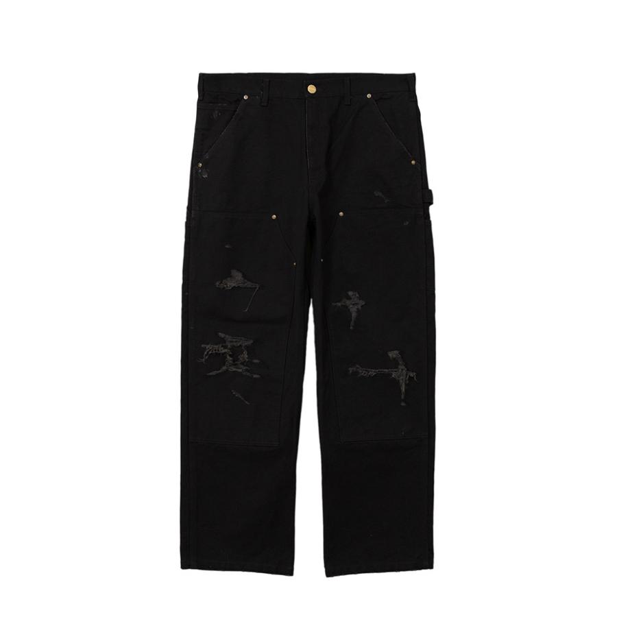 kamiya boro カミヤ ペインターパンツ メンズ レディース ダック ダブルニー ダメージ おしゃれ ダブルニーパンツ ボトムス 国産 日本製の画像
