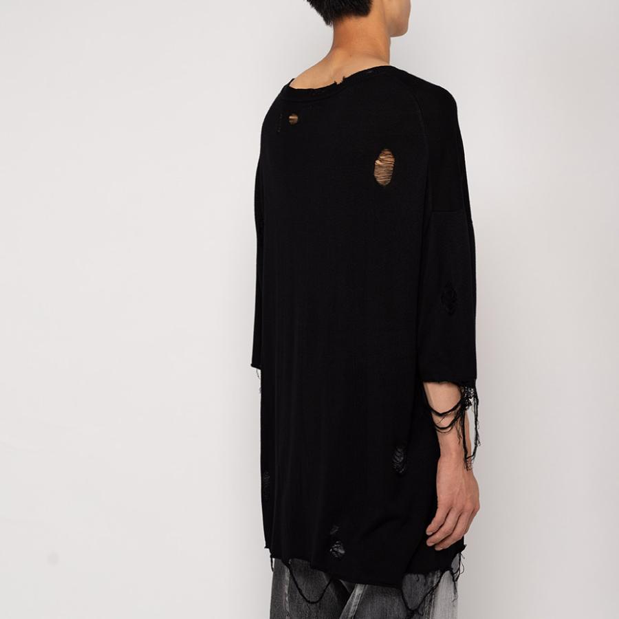 KAMIYA カミヤ Words Printed Knit Tee Tシャツ メンズ レディース