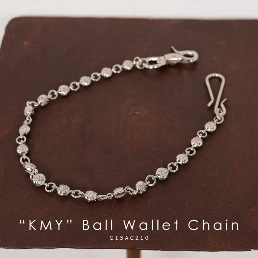 KAMIYA カミヤ ウォレットチェーン 真鍮 ボールチェーン フック