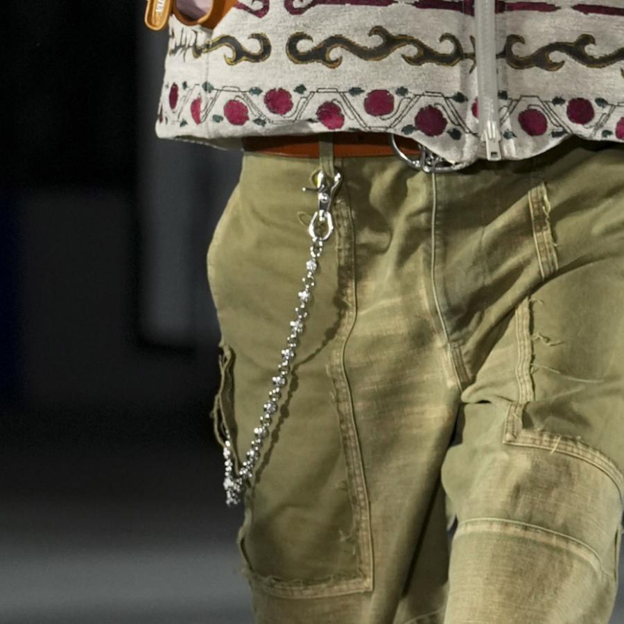 KAMIYA カミヤ ウォレットチェーン 真鍮 ボールチェーン フック