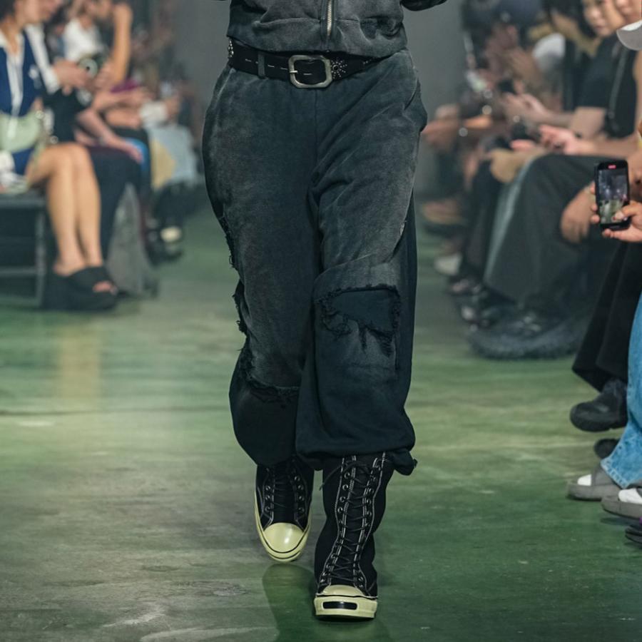 kamiya カミヤ スウェットパンツ メンズ レディース ワイド 綿100％ 綿 ゆったり ワイドパンツ アメカジ おしゃれ ボトムス 国産 日本製の画像