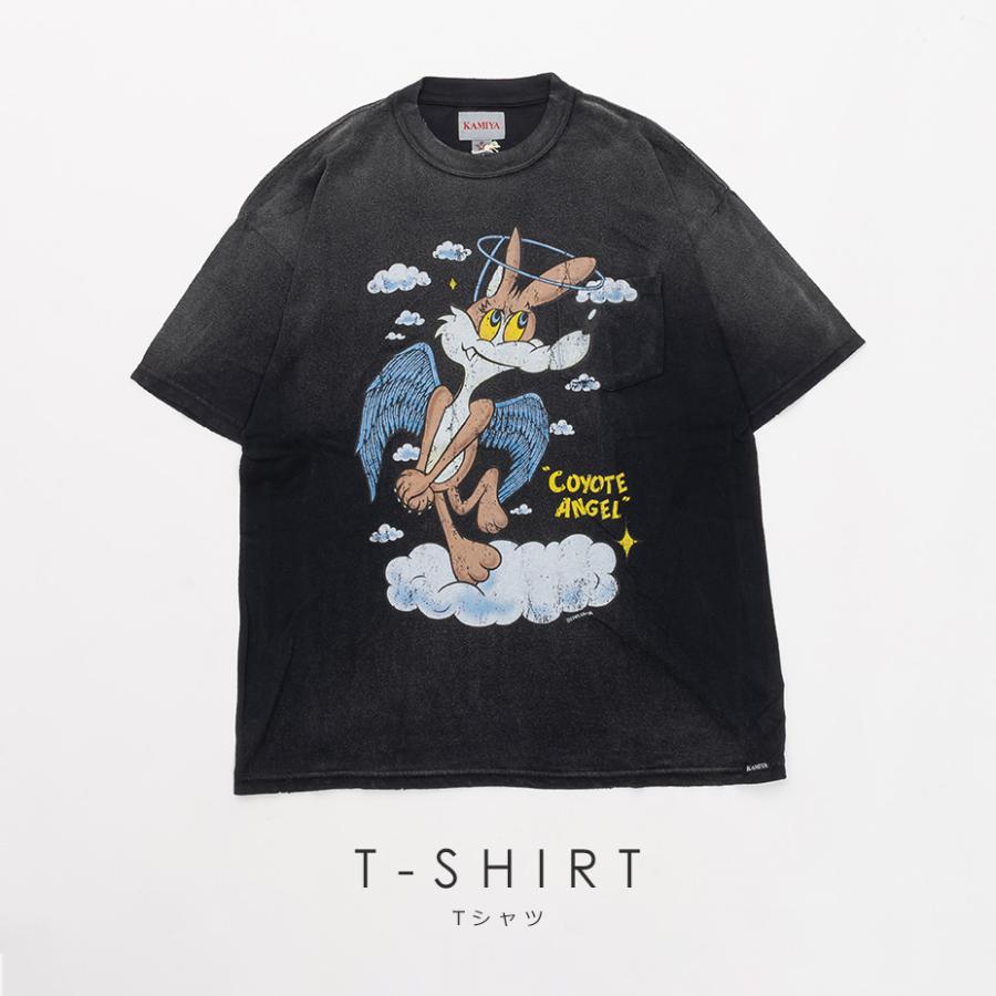 KAMIYA カミヤ tシャツ メンズ レディース 半袖 ブランド 綿100％ 胸