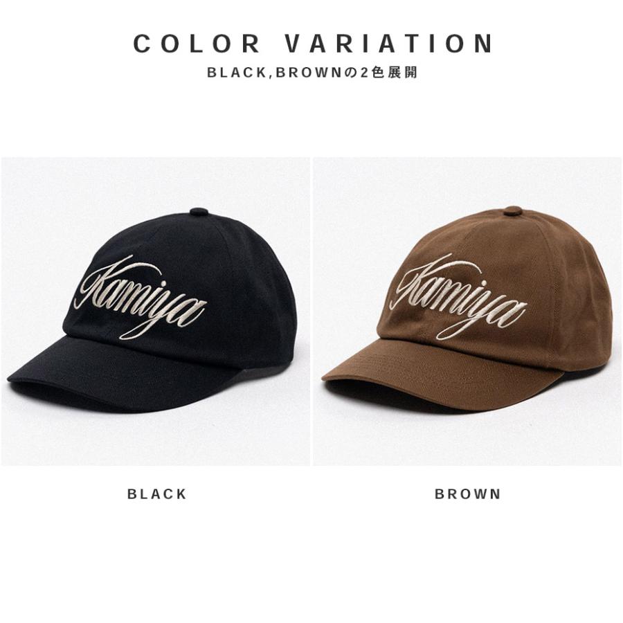 KAMIYA kamiya cap カミヤ キャップ メンズ レディース 深め つば長