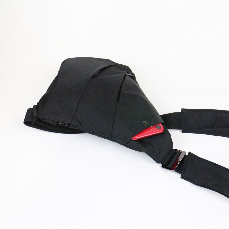 SML ボディバッグ レディース メンズ 大きめ 大容量 おしゃれ ナイロン