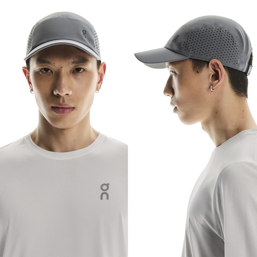 オン On lightweight cap ライトウェイトキャップ キャップ メンズ レディース ランニングキャップ 深め 白 速乾 軽量 おしゃれ マラソンキャップ ジョギング | On | 16