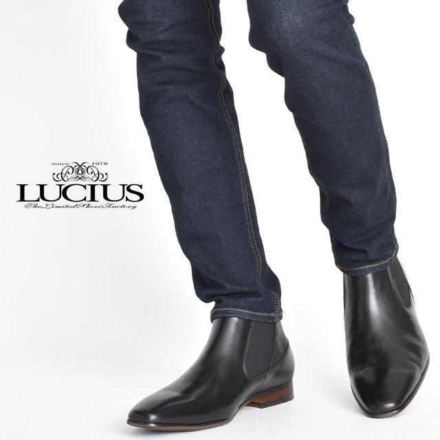 LUCIUS ブーツ メンズ 本革 ブランド 40代 ビジネス 革 ショート LUCIUS ブーツ メンズ 本革 ブランド 40代 ビジネス 革 ショート