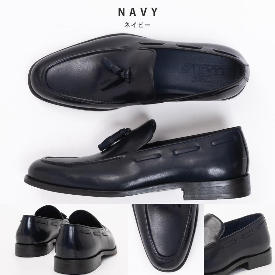 LUCIUS（ルシウス） タッセルローファー メンズ タッセル ローファー