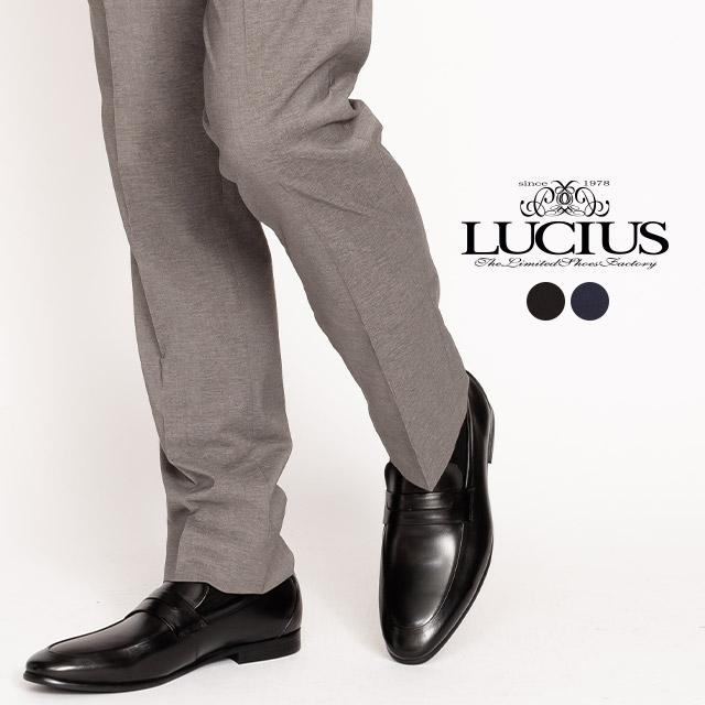 LUCIUS ローファーメンズ 本革 黒 革靴 ビジネス カジュアル LUCIUS ローファーメンズ 本革 黒 革靴 ビジネス カジュアル