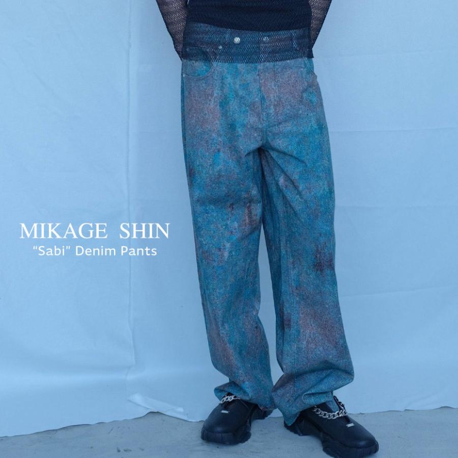 MIKAGE SHIN（ミカゲシン） ミカゲ シン 錆デニム デニムパンツ メンズ