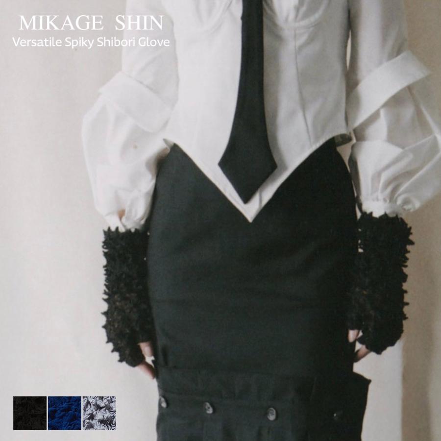 MIKAGE SHIN ミカゲシン アームカバー MIKAGE SHIN（ミカゲシン） ミカゲ シン ロンググローブ レディース
