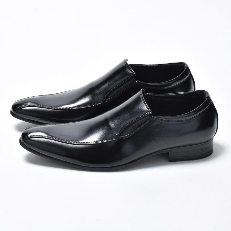 ビジネスシューズ メンズ ドレスシューズ カジュアルシューズ 革靴 サイドゴア 冠婚葬祭 おしゃれ シンプル ブラック 黒 ダークブラウン 茶色