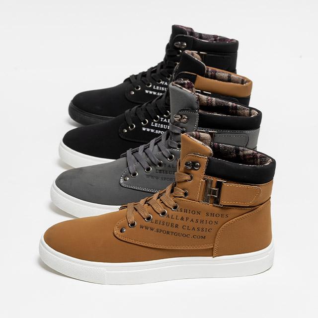 ハイカットスニーカー メンズ 靴 カジュアルシューズ おしゃれ 品質満点