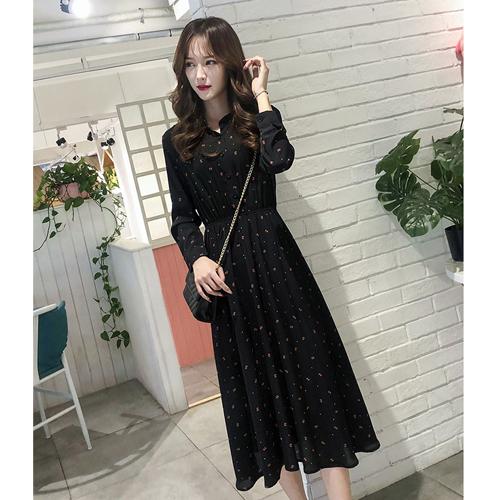 ワンピース 長袖 きれいめ カジュアル ロングワンピ レディース 大人 花柄 Nxl1241 ビジネスシューズ メンズ靴のsvec 通販 Yahoo ショッピング