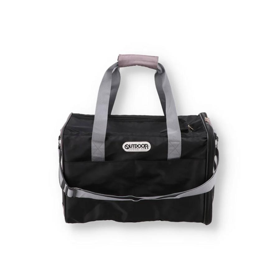 キャリーバッグ ペット用 ボストンバッグ 犬 猫 大型 ケース 通気性 旅行 黒 OUTDOOR PRODUCTS（アウトドアプロダクツ） ペットキャリーバッグ