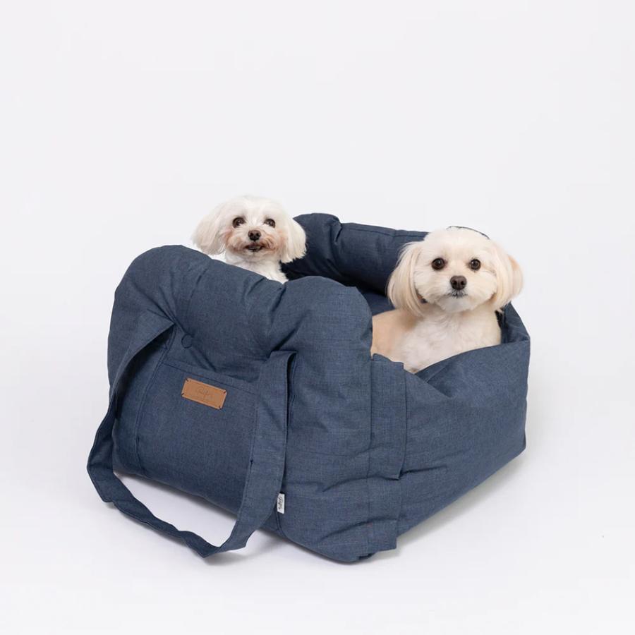 ドライブベッドキャリー 犬 ベッド カーベッド ソファーベッド ドライブボックス 車 クッション 車専用ベッド ペットキャリー キャリーバッグ 耐荷重10kgの画像