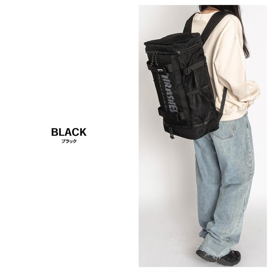 THRATHRASHER スラッシャー リュック レディース メンズ THRASHER BOX RUCKSACK デイパック バックパック リュックサック  靴が入る A4 大容量 ユニセックス｜sansuiya｜10