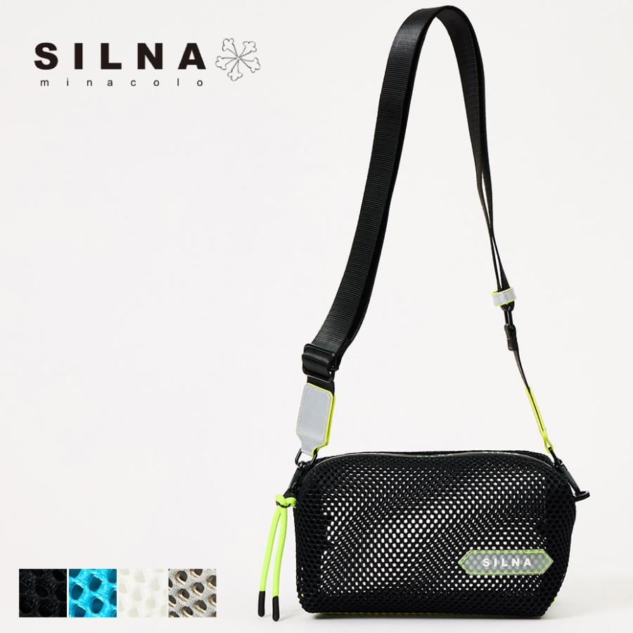 SILNA minacolo メッシュバッグ レディース メンズ ショルダー 