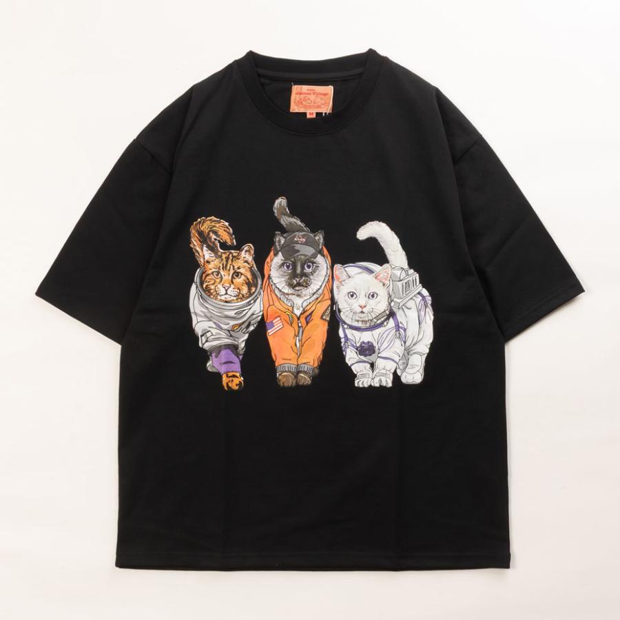 CORISCO（コリスコ） 猫 tシャツ メンズ レディース 半袖 ねこ 猫柄 犬