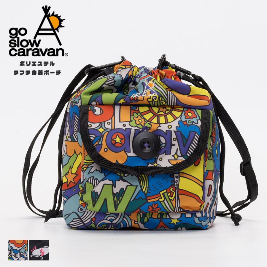 レア✨未使用✨go slow caravan 4連ポーチ　ショルダーバック go slow caravan（ゴースローキャラバン） バッグ レディース メンズ