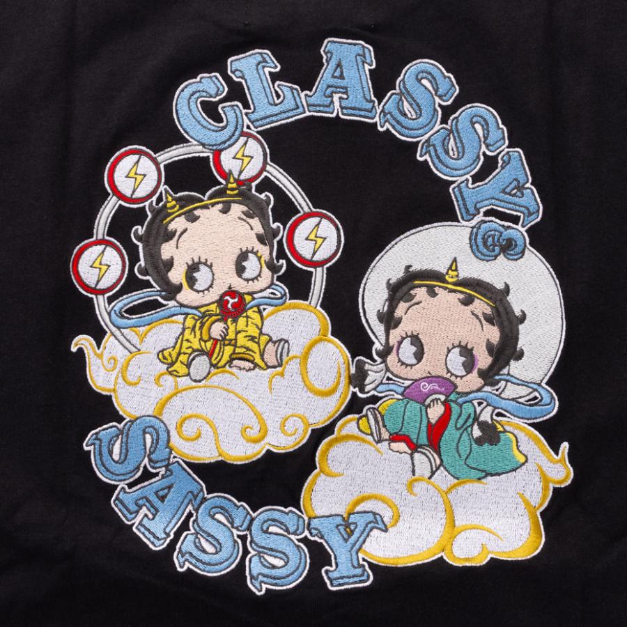ベティ　レディース　刺繍　かわいい　音楽　ドレス　Tシャツ　半袖　カットソー　M BETTY BOOP（ベティ ブープ） ベティちゃん tシャツ メンズ レディース