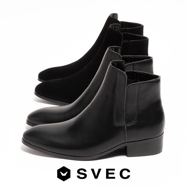 SVEC（シュベック） サイドゴアブーツ メンズ ブーツ ショートブーツ