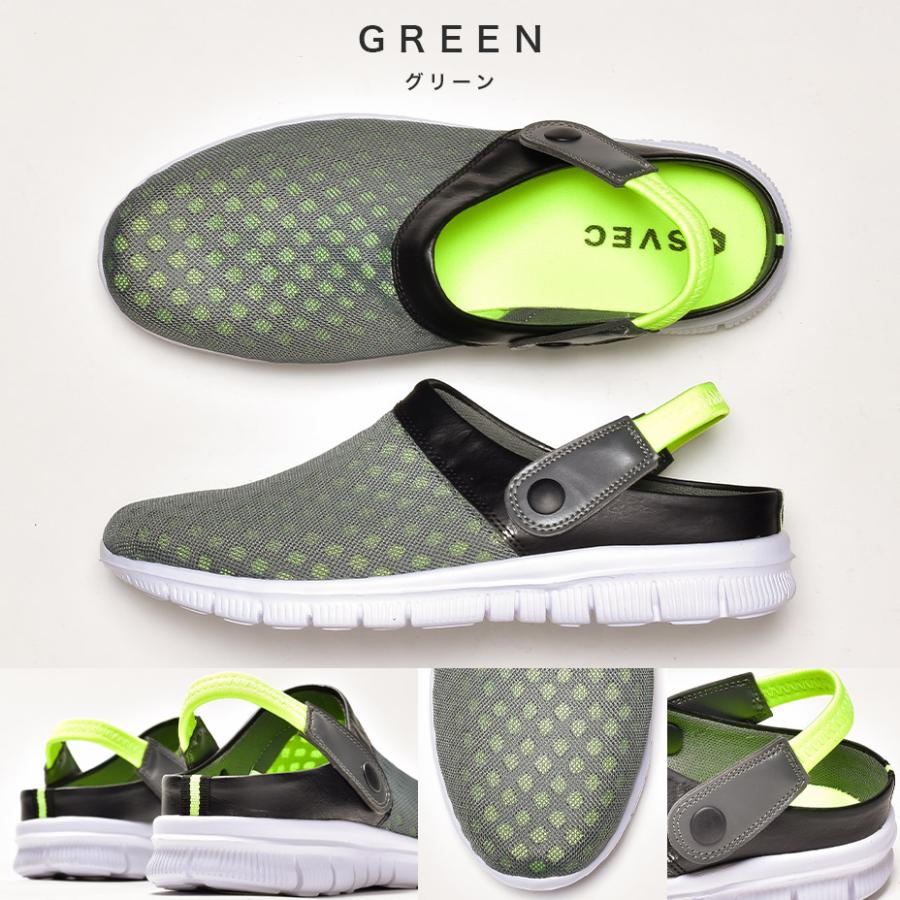 サボサンダル メンズ サンダル トレンド スポーツサンダル クロッグ 2way ストラップ 涼しい 通気性 歩きやすい 疲れない 軽量 おしゃれ | SVEC | 20